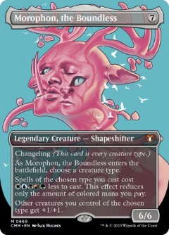 Morophon, the Boundless Commander Masters Profile Art